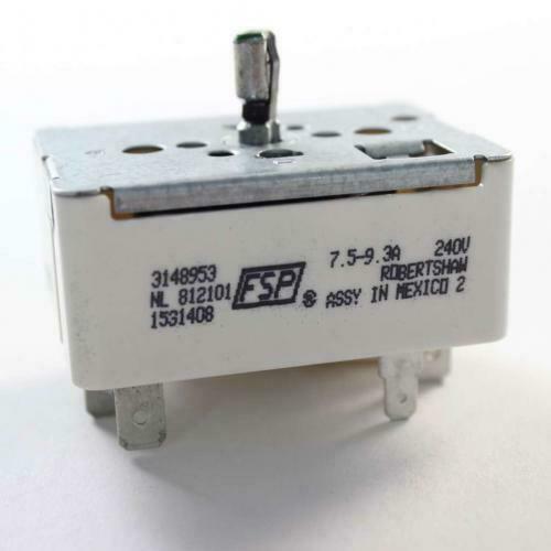 KitchenAid Range Surface Element Control Switch WP3148953 KitchenAid Range Surface Element Control Switch WP3148953